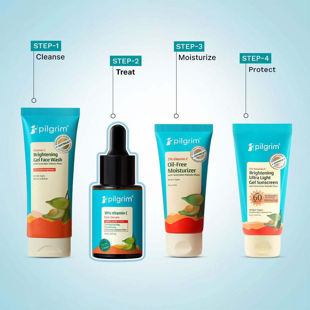 Pilgrim 10% Vitamin C Face Serum For Triple Glow+++ ( 1199)