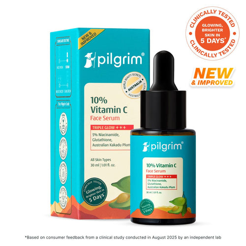 Pilgrim 10% Vitamin C Face Serum For Triple Glow+++ ( 1199)