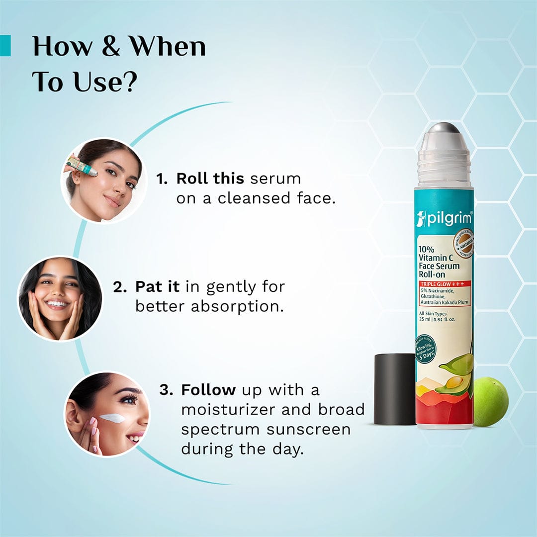 Pilgrim 10% Vitamin C Face Serum For Triple Glow+++ ( 1199)