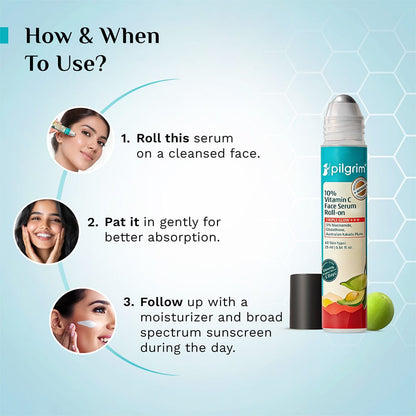 Pilgrim 10% Vitamin C Face Serum For Triple Glow+++ ( 1199)