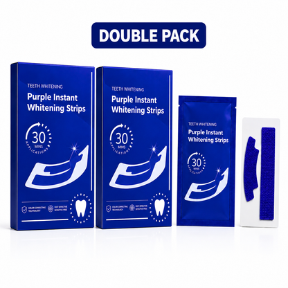 Teeth Whitening Strips – Enamel Safe Whitening Strips for Stain Removal & Brighter Smile