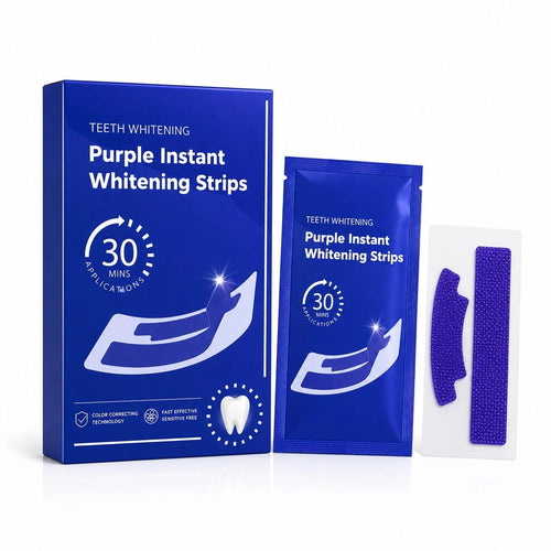 Teeth Whitening Strips – Enamel Safe Whitening Strips for Stain Removal & Brighter Smile