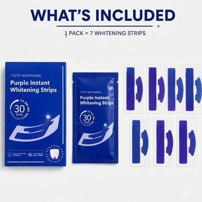 Teeth Whitening Strips – Enamel Safe Whitening Strips for Stain Removal & Brighter Smile